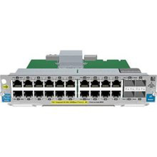 J9535-61101 | HP 20-Ports GIG-T POE+ / 4-Port SFP V2 ZL Module