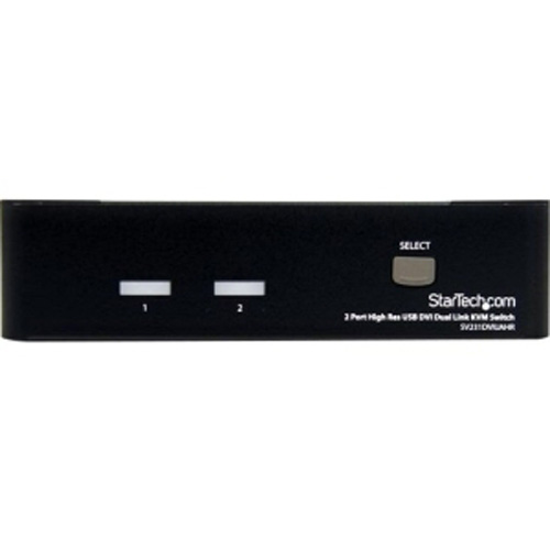 SV231DVIUAHR | StarTech 2-Port High Resolution USB DVI Dual-Link KVM Switch - NEW