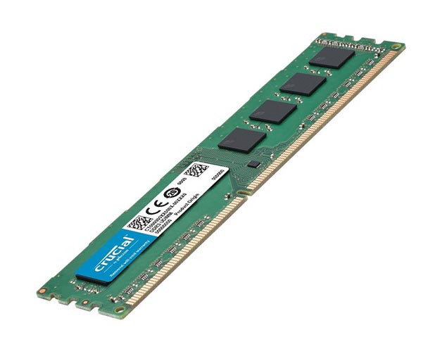 CT2K25664BD160BA | Crucial 4GB Kit (2 X 2GB) DDR3-1600MHz PC3-12800 non-ECC Unbuffered CL11 240-Pin DIMM Memory