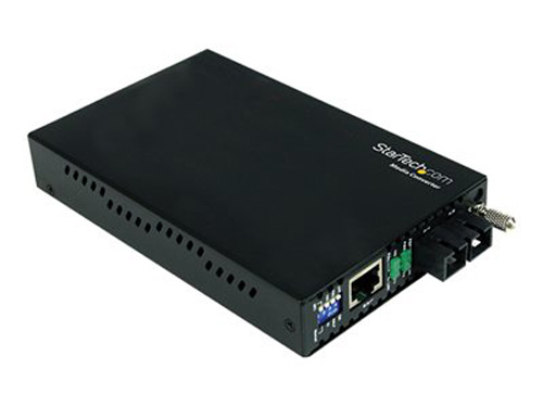 ET91000SC2 | StarTech 1000Mbps 10/100/1000Base-T Multimode Gigabit Ethernet Fiber Media Converter