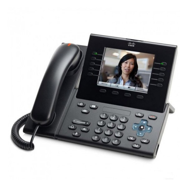 CP-9951-CL-K9-RF | Cisco Slimline Handset for IP Phone - USB - Charcoal