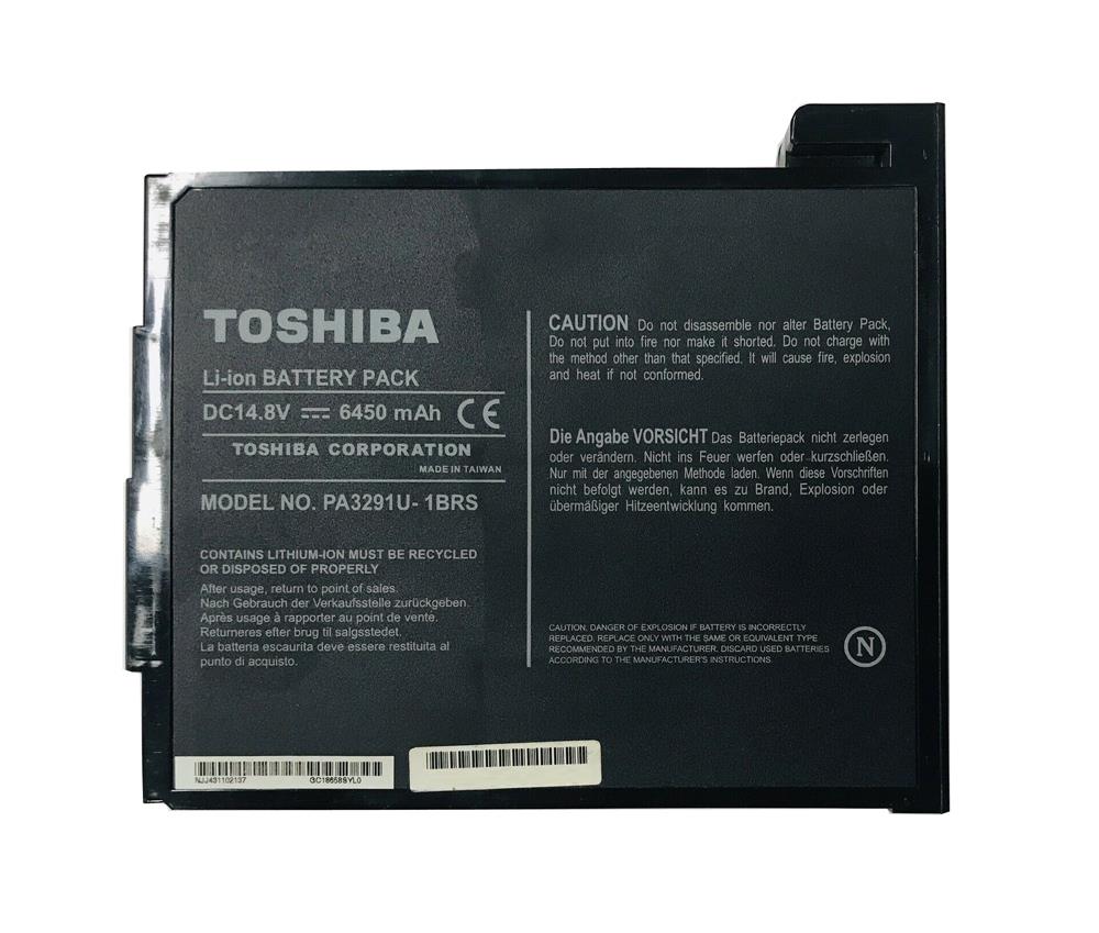 PA3291U-1BRS | Toshiba Rechargeable Notebook Battery Lithium Ion (Li-Ion) 14.8V DC