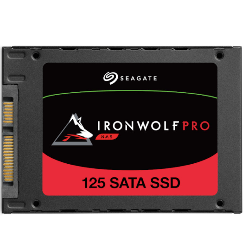 ZA480NX1A001 | Seagate Ironwolf Pro 125 480gb Sata-6gbps 3d Tlc 2.5inch 7mm Single Solid State Drive SSD - NEW