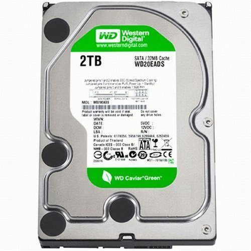 WD20EADS | Western Digital 2TB 5400RPM SATA Gbps 3.5 32MB Cache Caviar Hard Drive