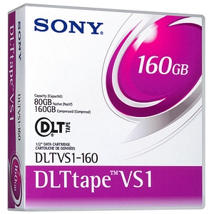 DLTVS1160WW | Sony DLT-VS160 Tape Cartridge - DLT DLTtape VS1 - 80GB (Native) / 160GB (Compressed)