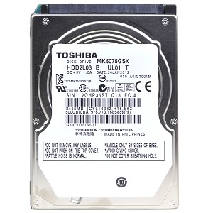 HDD2L03 | Toshiba 500GB 5400RPM 8MB Cache 2.5 SATA 3Gb/s Notebook Hard Drive