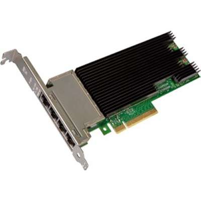 X80XC | Dell Intel X710 Quad Port 10GB BASE-T Server Adapter Ethernet PCI Express Network Interface Card