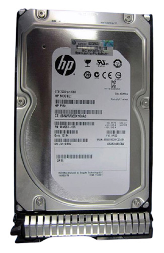 653959-001 | HPE 3TB 7200RPM SAS 6Gb/s 3.5 LFF SC Midline Hot-pluggable Hard Drive for Proliant Gen. 8 and 9 Servers