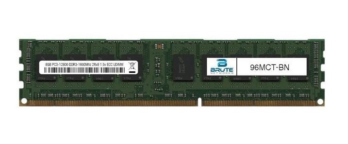 96MCT | Dell 8GB DDR3-1600MHz PC3-12800 ECC Unbuffered CL11 240-Pin DIMM 1.35V Low Voltage Dual Rank Memory Module