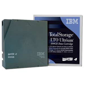 95P4437 | IBM LTO Ultrium 4 Labeled Tape Cartridge - LTO Ultrium LTO-4 - 800GB (Native) / 1.6TB (Compressed) - 1 Pack