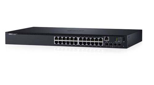 HR7VR | Dell N1524p Ethernet Switch 24 Ethernet Ports & 4 10-gigabit SFP+ Ports - Manageable