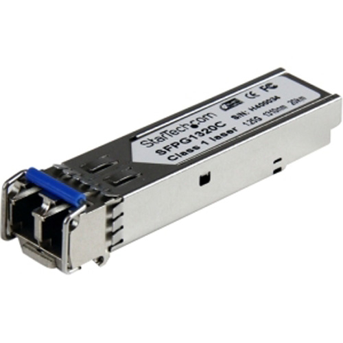 SFPG1320C | StarTech 1Gb/s 1310nm 20Km Single-Mode Fibre Optic SFP Transceiver Module