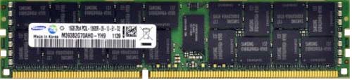 M393B2G70AH0-CH9 | Samsung 16GB DDR3-1333MHz PC3-10600 ECC CL9 240-Pin DIMM 1.35V Low Voltage Dual Rank Memory Module