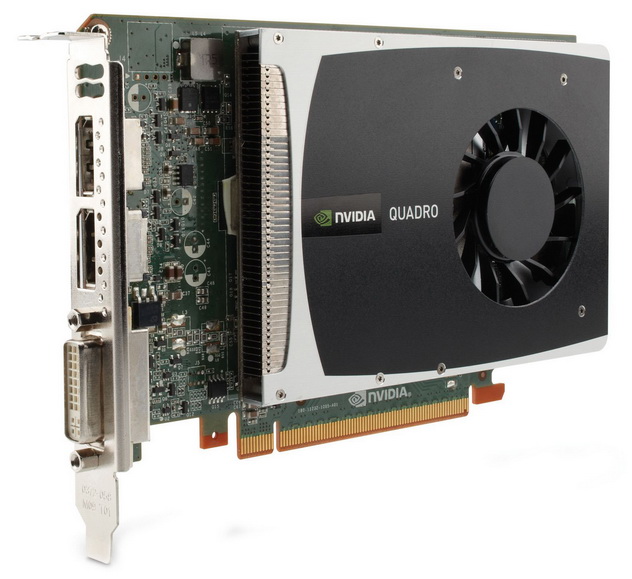 WS094ET | HP Nvidia Quadro 2000 1GB GDDR5 128-Bit PCI Express 2.0 x16 Video Graphics Card