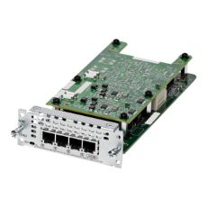 NIM-4E/M= | Cisco Fourth-Generation Network Interface Module - voice interface card