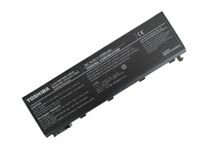 PA3420U-1BRS | Toshiba 4300 mAh Rechargeable Notebook Battery Lithium Ion (Li-Ion) 10.8V DC