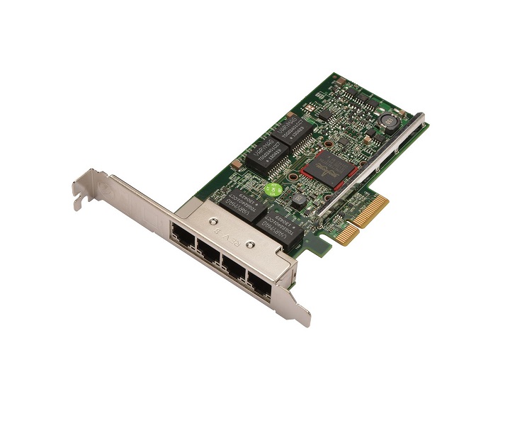 BCM5719-HP | Dell Broadcom 5719 Quad-Port 1GbE PCIe Network Interface Card
