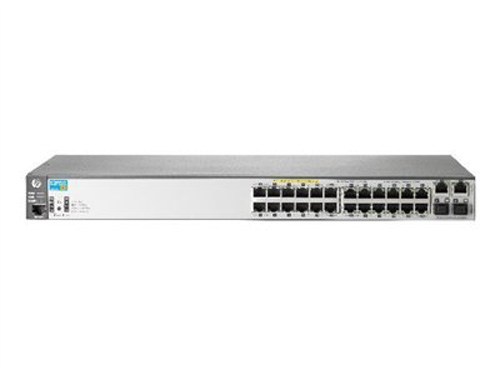 J9624A | HP 2620-24-PPOE+ Switch Managed 12 X 10/100 + 12 X 10/100 POE+ + 2 X 10/100/1000 + 2 X SFP Rack-mountable POE+ - NEW