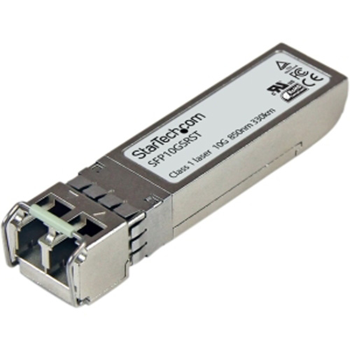 SFP10GSRST | StarTech 10Gb/s 10GBase-SR 850nm 300m SFP+ Fibre Transceiver Module - NEW