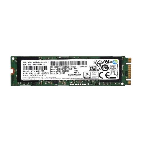 MZNLN128HCGR | Samsung PM871 Series 128GB TLC SATA 6Gbps Mainstream Endurance (AES-256) M.2 2280 Internal Solid State Drive (SSD)