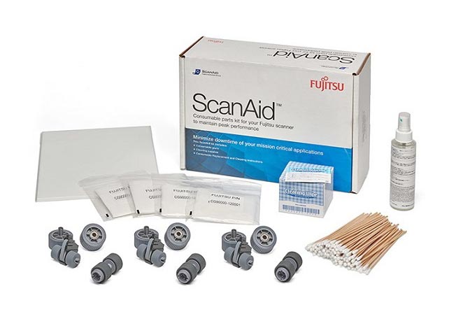 CG01000-519101 | Fujitsu Cleaning Supplies Scanaid Kit FI-5015c