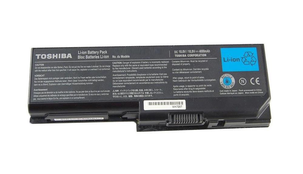 PA3537U-1BRS | Toshiba Lithium Ion 9-cell Notebook Battery Lithium Ion (Li-Ion) 10.8V DC