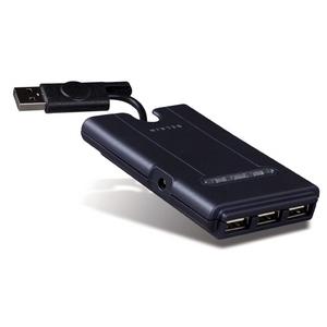 F5U217 | Belkin 4-Port Hi-Speed USB 2.0 Pocket Hub - 3 x 4-pin Type A USB 2.0 1 x 4-pin Type A USB 2.0 - External
