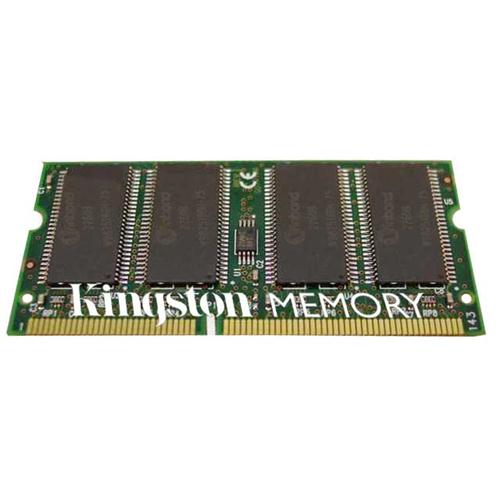 197897-B25-KT | Kingston 128MB 133MHz PC133 non-ECC Unbuffered CL3 144-Pin SoDimm 3.3V Memory Module