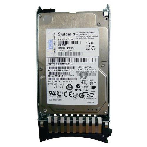 42D0679 | IBM 146GB 15000RPM SAS 6Gb/s 2.5 Hot-pluggable Hard Drive