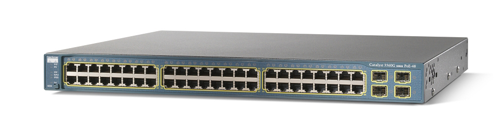 WS-C3560G-48PS-S= | Cisco Catalyst 3560 Gigabit Ethernet Switch - 48 x 10/100/1000Base-T