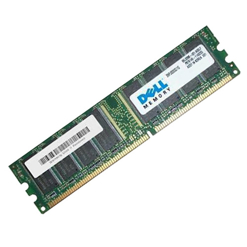 X1562 | Dell 1GB PC2-3200 DDR2- 400MHz SDRAM Single Rank 240-Pin Registered ECC Memory Module for PowerEdge Servers