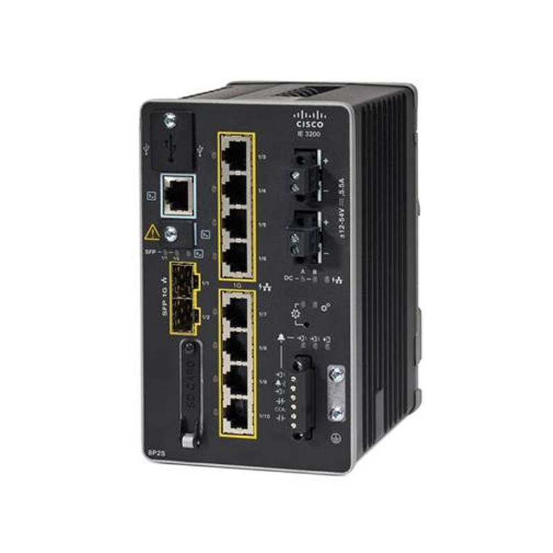 IE-3200-8P2S-E | Cisco Catalyst Ie3200 Rugged Series Managed Switch - 8 Poe+ Ethernet Ports & 2 Gigabit SFP Ports - NEW