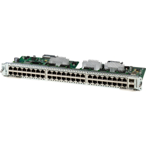 SM-D-ES3G-48-P | Cisco Enhanced EtherSwitch Service Module Advanced Managed L3 Switch 48 PoE Ethernet-Ports and 2 SFP-Ports