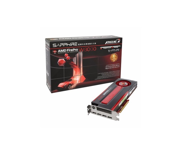 100-505845 | ATI Firepro W8000 PCI Express 4GB 256-bit GDDR5 PCI Express 3 x16 CrossFire Supported Workstation Video Graphics Card