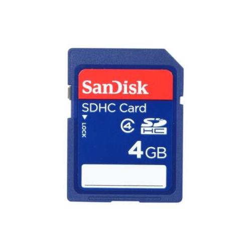 SANMEM145 | SanDisk - 4GB Class 4 SDHC Flash Memory Card-