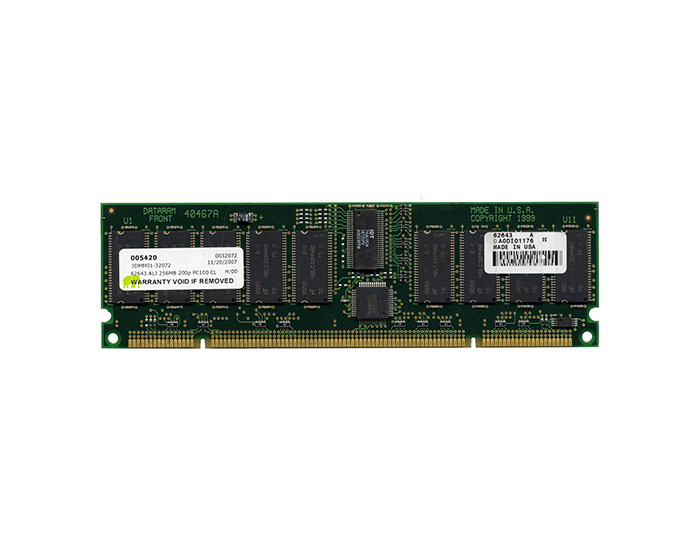 54-24941-FA | HP 256MB PC100 100MHz ECC CL2 200-Pin DIMM Memory Module