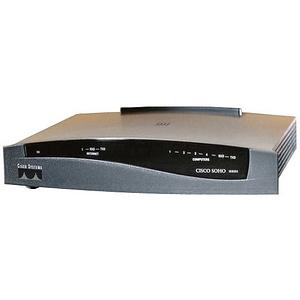 CISCOSOHO96K964-RF | Cisco SOHO 96 ADSL over ISDN Broadband Router 1 x ADSLoISDN WAN 4 x 10/100Base-TX LAN