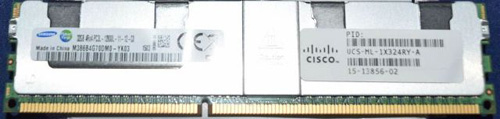 M386B4G70DM0-YK0 | Samsung 32GB (1X32GB) 1600MHz PC3-12800R ECC 1.35V 4RX4 CL11 Load-Reduced 240-Pin LRDIMM DDR3 SDRAM Memory Module