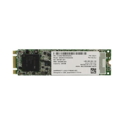 SSDSCKHW240A401 | Intel 530 Series 240GB MLC SATA 6Gbps M.2 2280 Internal Solid State Drive (SSD)