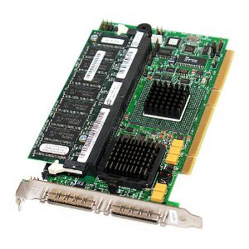 D9205 | Dell Perc4 Dual Channel PCI-X Ultra-320 SCSI RAID Controller Card