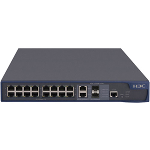 JD312A | HP A3100-16-POE EI Switch L4 Managed 16 X 10/100 + 2 X Combo Gigabit SFP Desktop POE