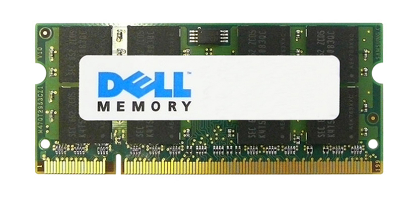 T8646 | Dell 1GB DDR2-800MHz PC2-6400 non-ECC Unbuffered CL6 200-Pin SoDimm 1.8V Memory Module