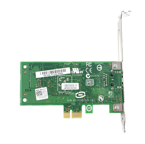 540-11382 | Dell 5722 Gigabit Ethernet PCI Express Half-Height Network Interface Card