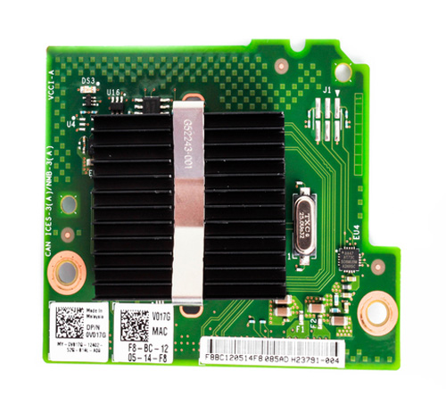 V017G | Dell Intel I350 Quad Port 1GB Blade Daughter Card for PowerEdge FC630/FC830/M630