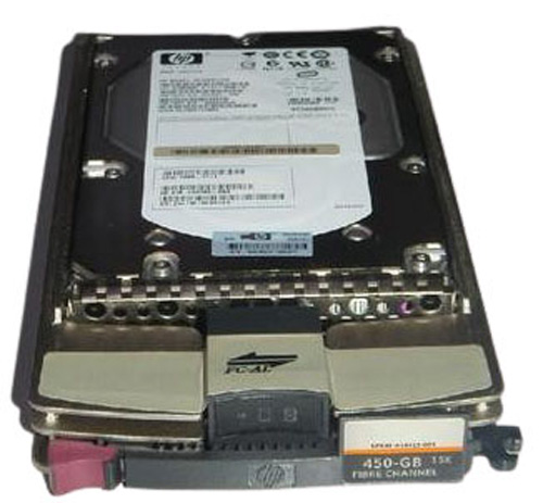454415-001 | HPE 450GB 15000RPM Fibre Channel 3.5 Dual Port Hard Drive for EVA 4000/6000/8000