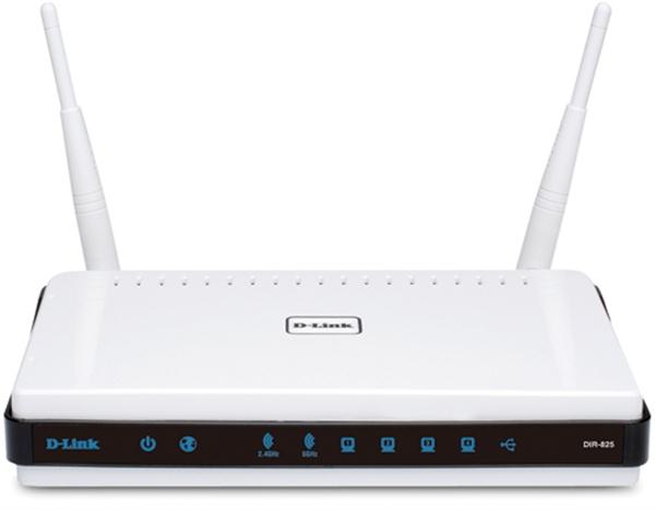 dir-825 | D-Link DIR-825 Xtreme N Dual Band Gigabit Router 1 x 10/100/1000Base-TX WAN 4 x 10/100/1000Base-TX LAN IEEE 802.11n (draft)