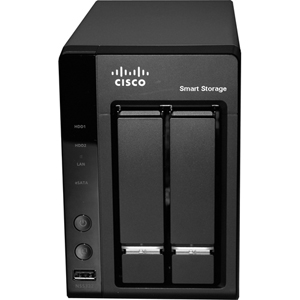 NSS322D00-K9 | Cisco NSS 322 Smart Storage Network Storage Server - Intel Atom D510 1.66 GHz - RJ-45 Network USB eSATA VGA