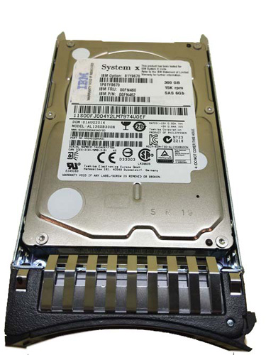 00FN462 | IBM 300GB 15000RPM SAS 6Gb/s 2.5 SFF Hot-pluggable Hard Drive