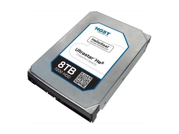 HUH728080AL4205 | Hitachi 8TB 7200RPM SAS 12 Gbps 3.5 128MB Cache Ultrastar Hard Drive