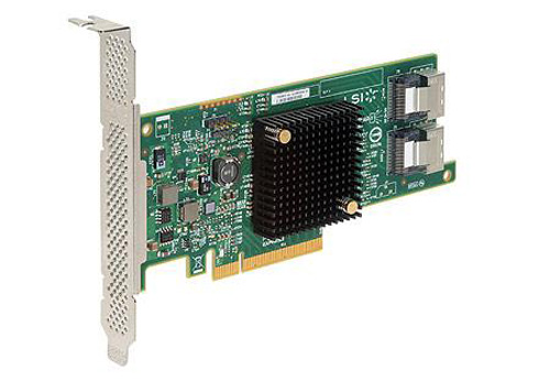 LSI00301 | LSI 6Gb/s 8-Port Internal PCI-E 3.0 SATA SAS Host Bus Adapter - NEW